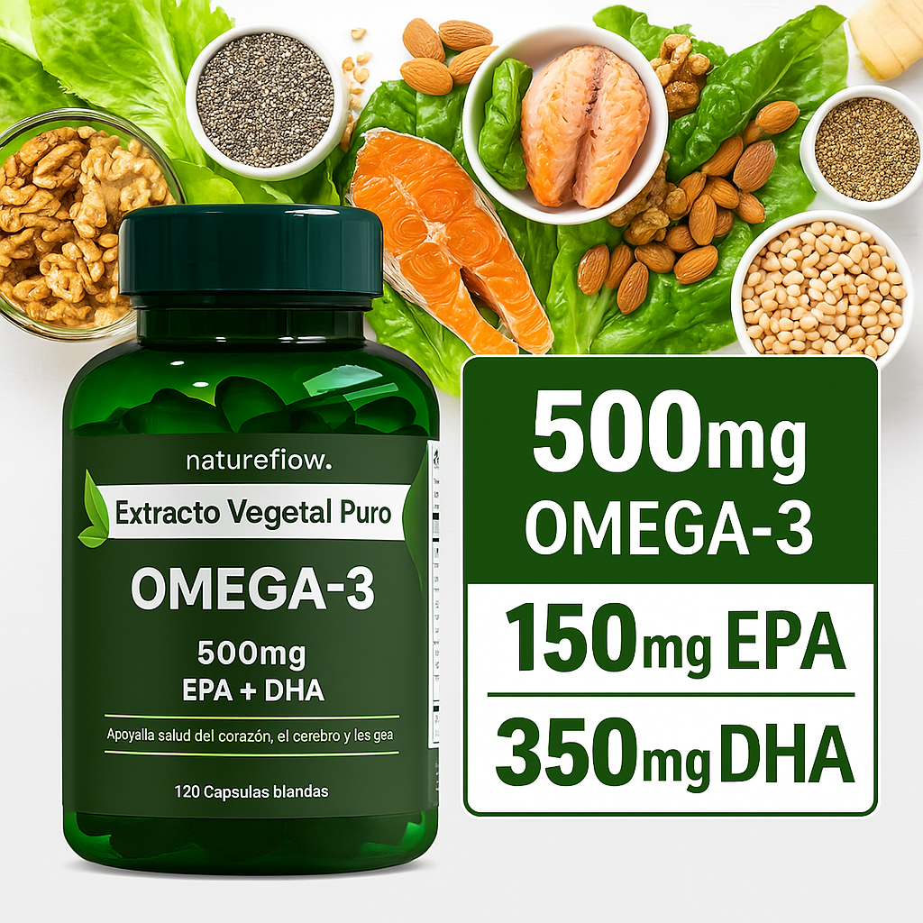 Omega 3 ecológico - 60 Cápsulas