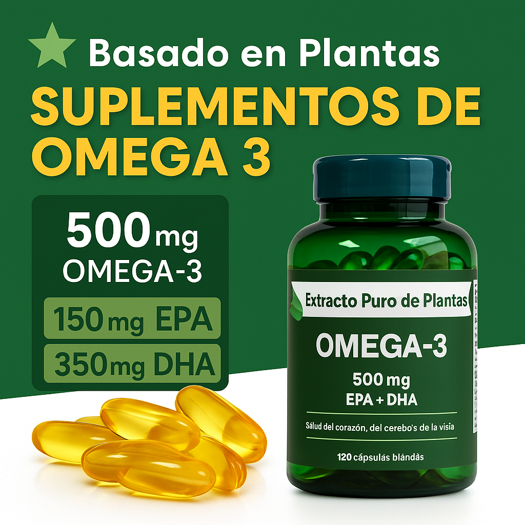 Omega 3 ecológico - 60 Cápsulas
